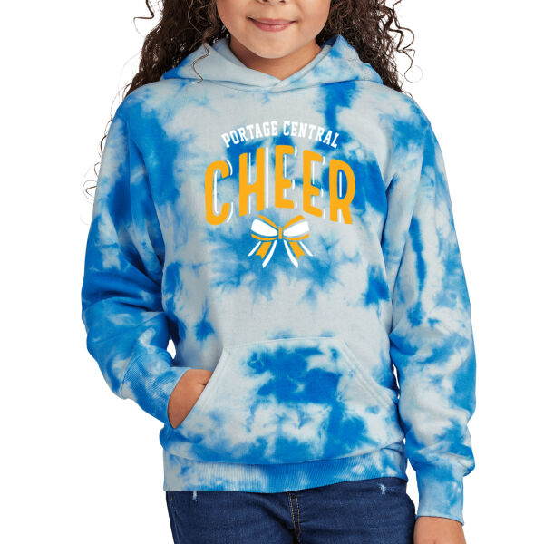 Youth Crystal Tie Dye Pullover Hoodie Thumbnail