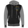 Unisex Heavyweight Varsity Full-Zip Hooded Sweatshirt Thumbnail